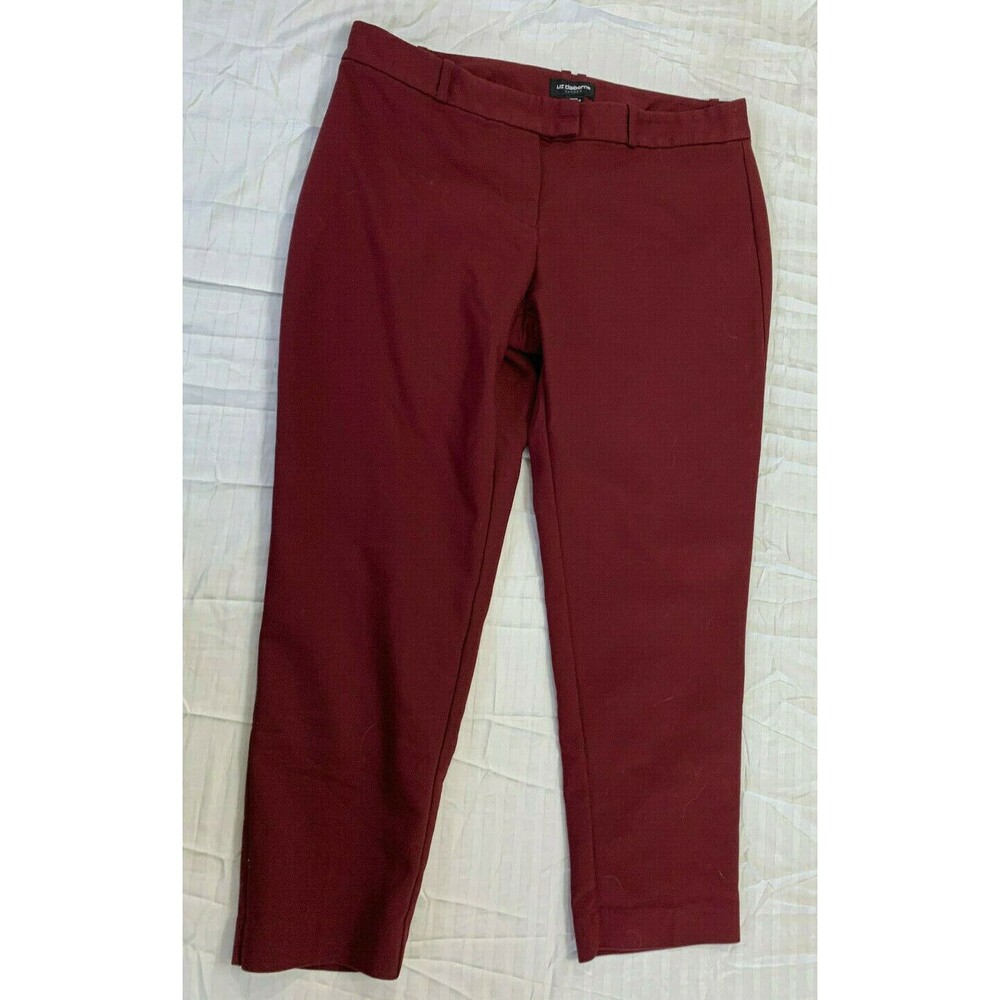 LIZ CLAIBORNE CAREER EMMA CLASSIC WOMENS CAPRIS PANTS SIZE 12